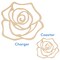 DIY Wood Rose Plate Charger, Multiple Sizes, Valentine Craft, Gift & Party Decor | Woodpeckers
